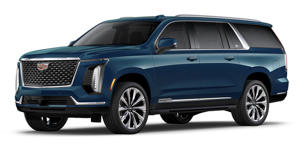 Cadillac Escalade 2026 versión ESV color Cosmonaut Met